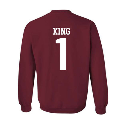 Stanford - NCAA Women's Water Polo : Jackie King - Classic Shersey Crewneck Sweatshirt-1
