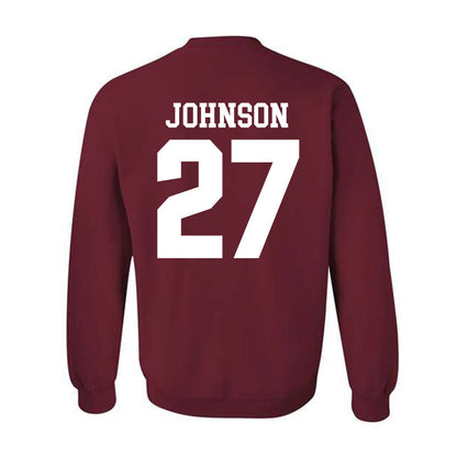 Stanford - NCAA Women's Lacrosse : Ellie Johnson - Classic Shersey Crewneck Sweatshirt-1
