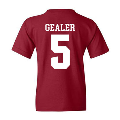 Stanford - NCAA Men's Basketball : Benny Gealer - Classic Shersey Youth T-Shirt-1