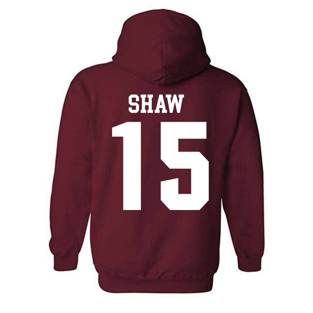 Stanford - NCAA Football : Carter Shaw - Classic Shersey Hooded Sweatshirt-1