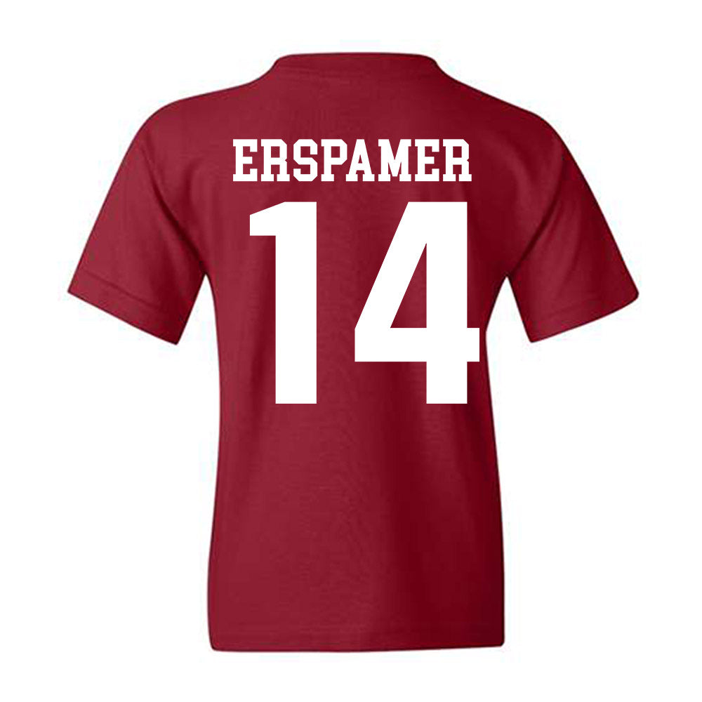 Stanford - NCAA Baseball : Mike Erspamer - Classic Shersey Youth T-Shirt-1