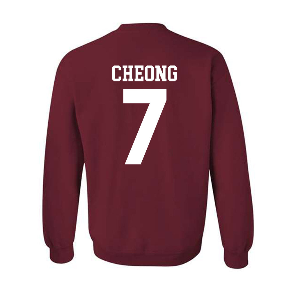 Stanford - NCAA Baseball : Philip Cheong - Classic Shersey Crewneck Sweatshirt-1