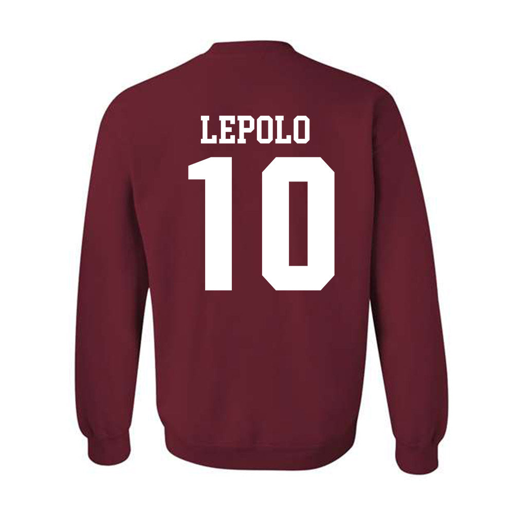 Stanford - NCAA Women's Basketball : Talana Lepolo - Classic Shersey Crewneck Sweatshirt-1