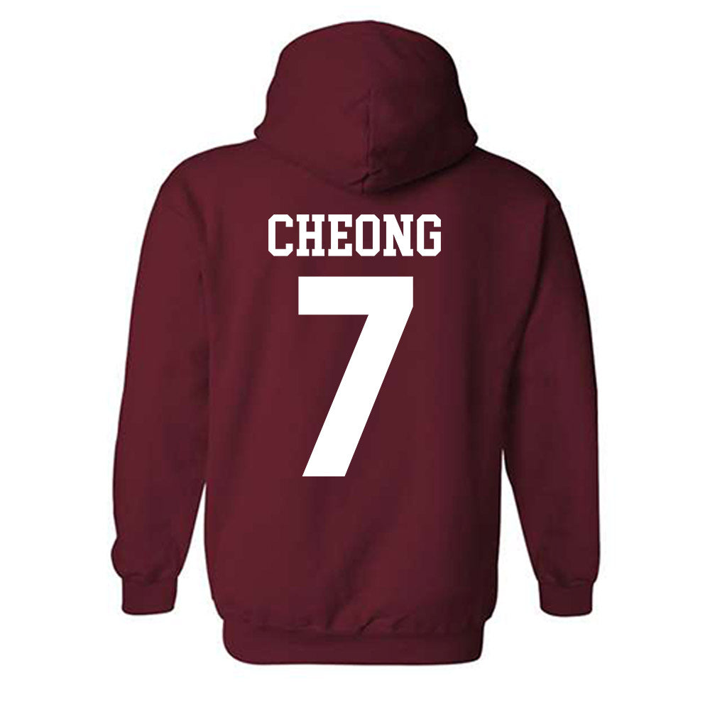 Stanford - NCAA Baseball : Philip Cheong - Classic Shersey Hooded Sweatshirt-1