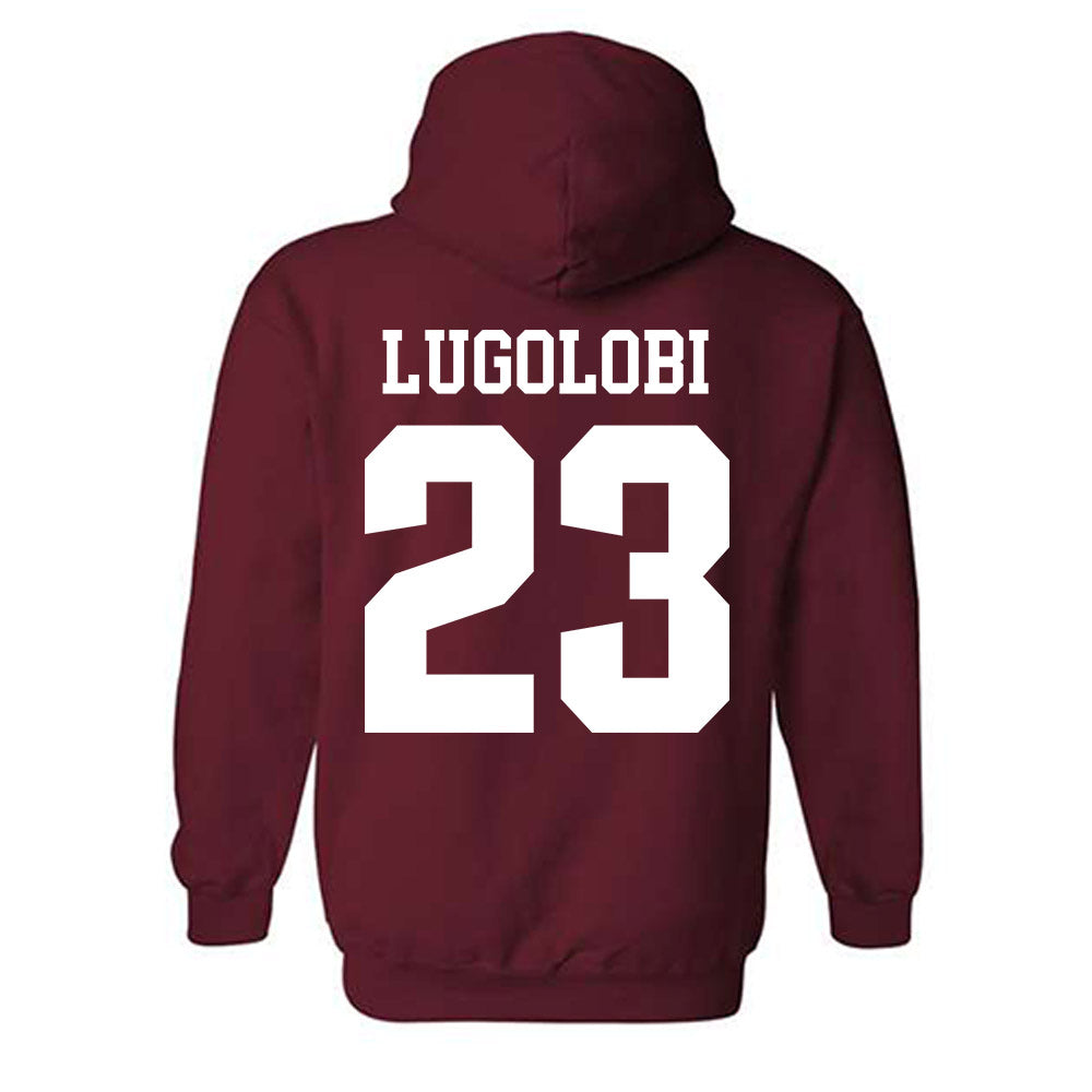 Stanford - NCAA Football : Wassie Lugolobi - Classic Shersey Hooded Sweatshirt-1