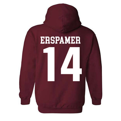 Stanford - NCAA Baseball : Mike Erspamer - Classic Shersey Hooded Sweatshirt-1