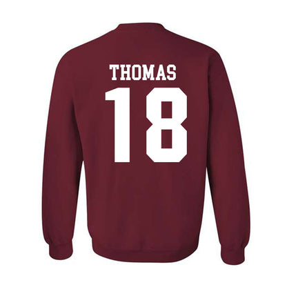 Stanford - NCAA Baseball : Kassius Thomas - Classic Shersey Crewneck Sweatshirt-1