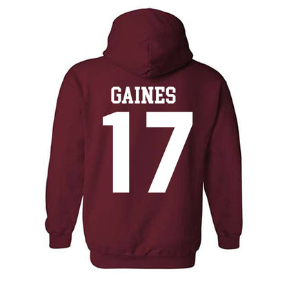 Stanford - NCAA Football : Omari Gaines - Classic Shersey Hooded Sweatshirt-1