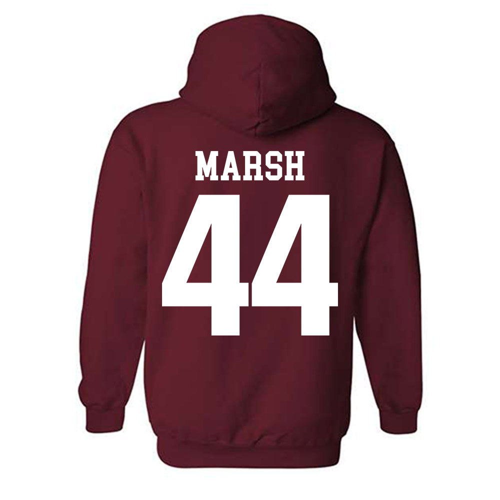 Stanford - NCAA Baseball : Quinten Marsh - Classic Shersey Hooded Sweatshirt-1