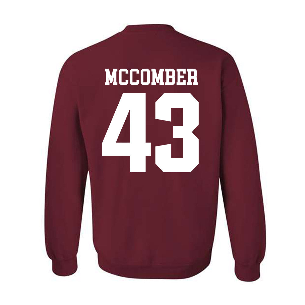 Stanford - NCAA Football : Landon McComber - Classic Shersey Crewneck Sweatshirt-1