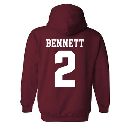 Stanford - NCAA Men's Soccer : Brad Bennett - Classic Shersey Hooded Sweatshirt-1