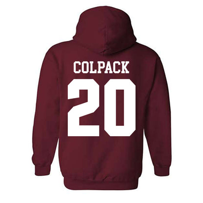 Stanford - NCAA Women's Lacrosse : Anna Colpack - Classic Shersey Hooded Sweatshirt-1
