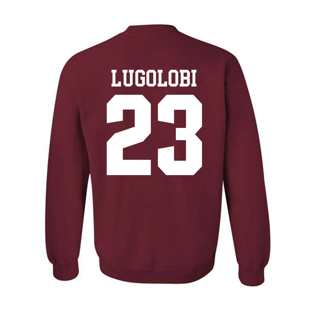 Stanford - NCAA Football : Wassie Lugolobi - Classic Shersey Crewneck Sweatshirt-1