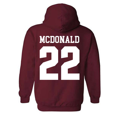 Stanford - NCAA Football : Zaiden McDonald - Classic Shersey Hooded Sweatshirt-1