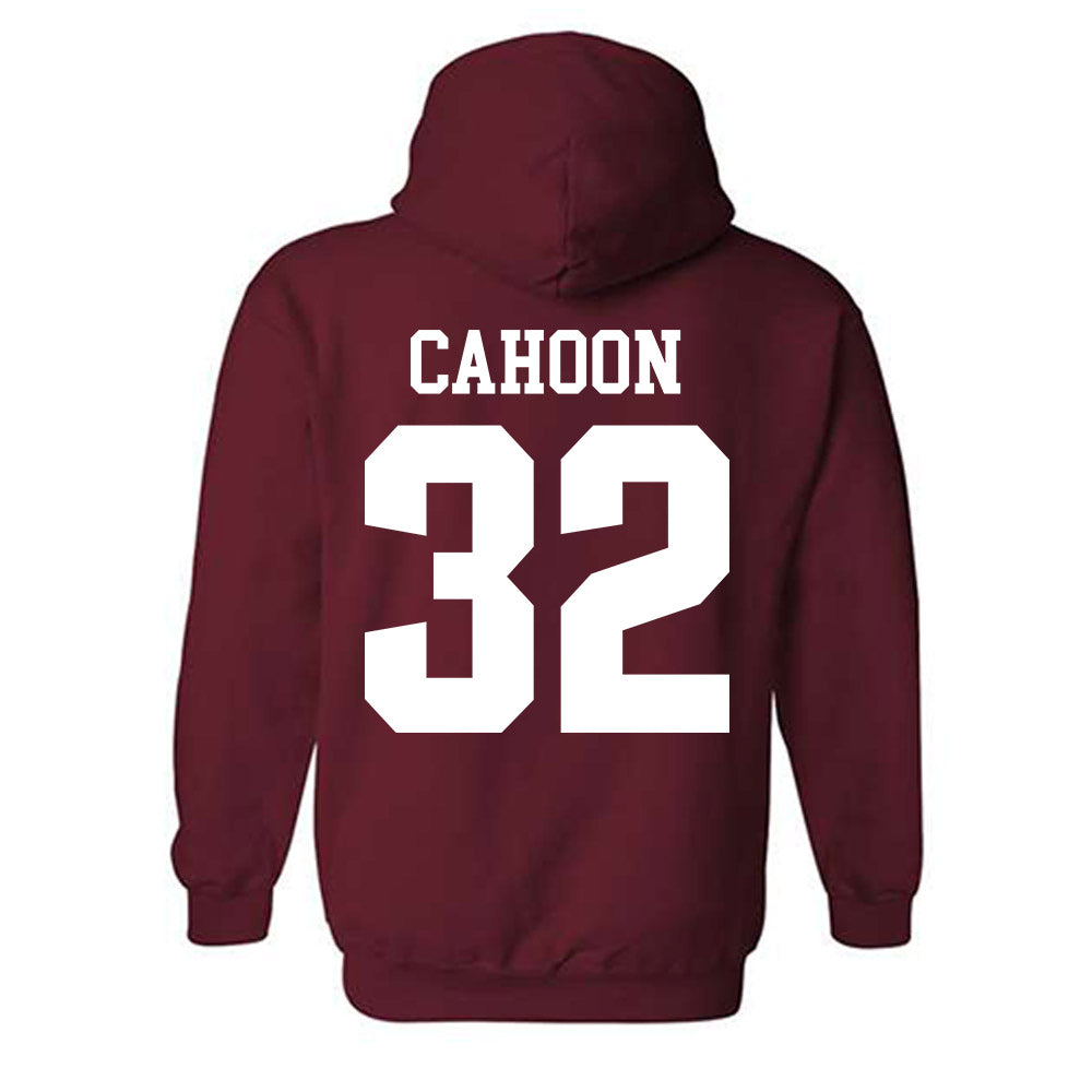 Stanford - NCAA Football : Chase Cahoon - Classic Shersey Hooded Sweatshirt-1