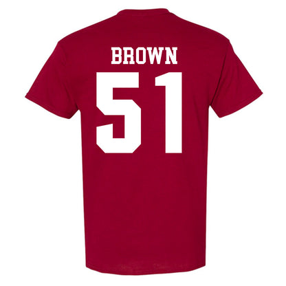 Stanford - NCAA Football : Ziron Brown - Classic Shersey T-Shirt-1