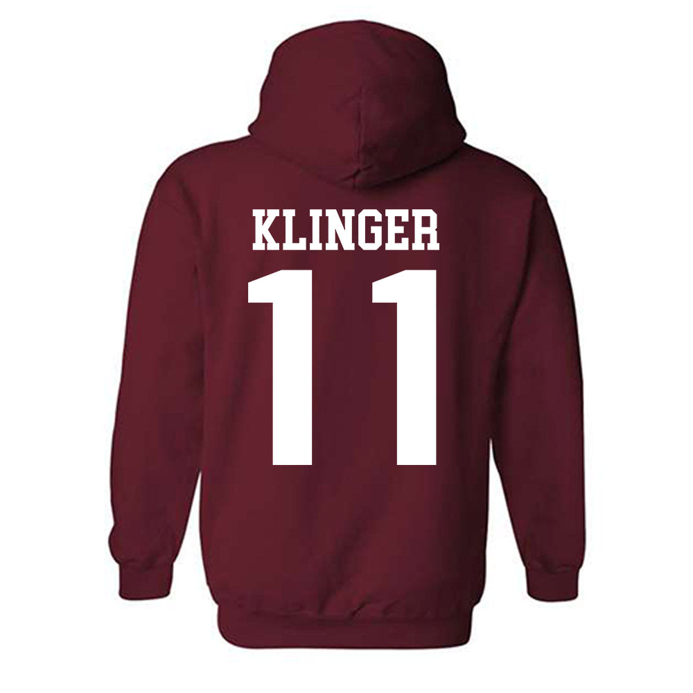 Stanford - NCAA Women's Soccer : Eleanor Klinger - Classic Shersey Hooded Sweatshirt-1