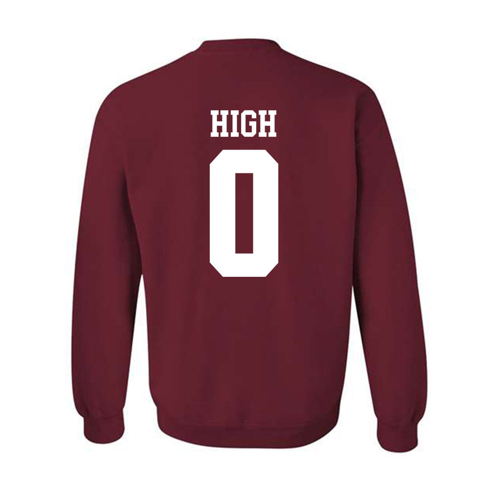 Stanford - NCAA Football : Caden High - Classic Shersey Crewneck Sweatshirt-1