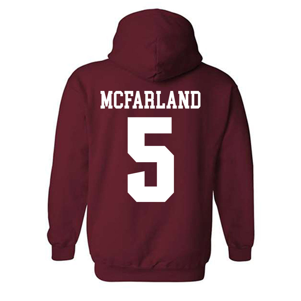 Stanford - NCAA Men's Water Polo : Chase Mcfarland - Classic Shersey Hooded Sweatshirt-1