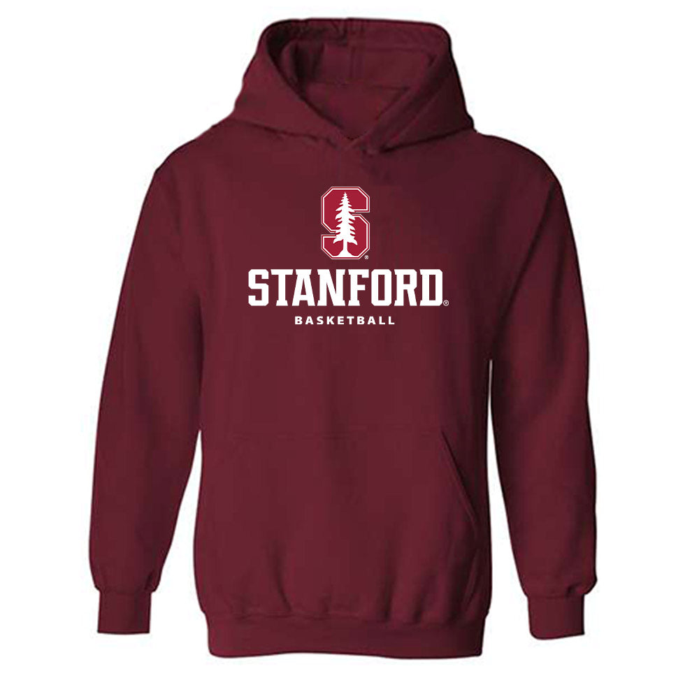 Stanford - NCAA Men's Basketball : Ethan Kitch - Classic Shersey Hooded Sweatshirt-0