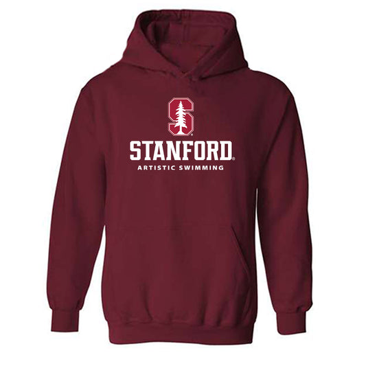 Stanford - NCAA Women's Artistic Swimming : Megumi Field - Classic Shersey Hooded Sweatshirt-0