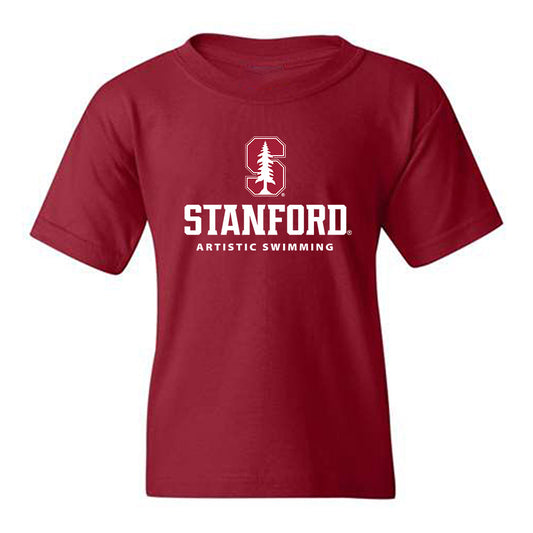 Stanford - NCAA Women's Artistic Swimming : Megumi Field - Classic Shersey Youth T-Shirt-0