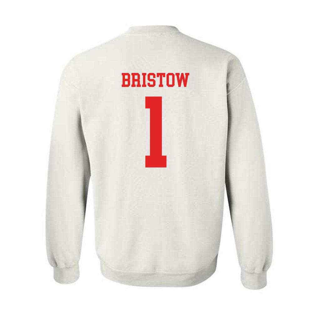 Texas Tech - NCAA Women's Basketball : Jalynn Bristow - Classic Shersey Crewneck Sweatshirt-1