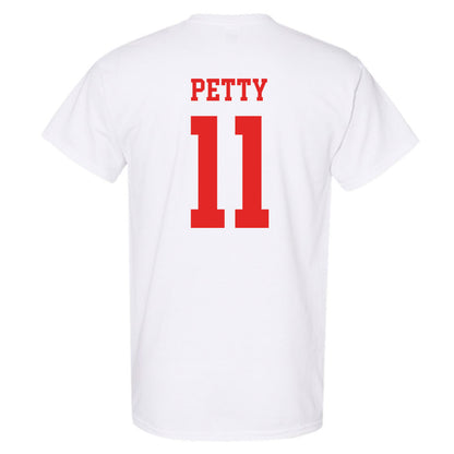 Texas Tech - NCAA Men's Basketball : Jaylen Petty - Classic Shersey T-Shirt-1