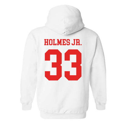 Texas Tech - NCAA Football : A.J. Holmes Jr. - Classic Shersey Hooded Sweatshirt-1