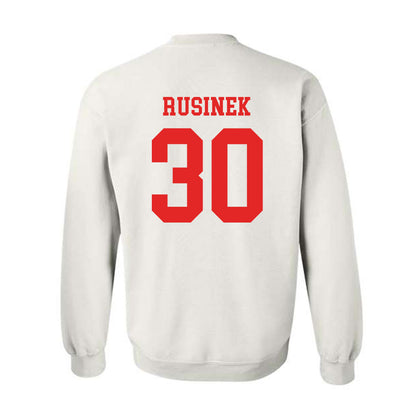 Texas Tech - NCAA Baseball : Jesse Rusinek - Classic Shersey Crewneck Sweatshirt-1