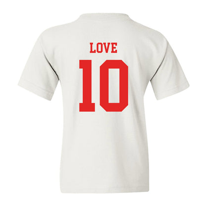 Texas Tech - NCAA Women's Basketball : Sidney Love - Classic Shersey Youth T-Shirt-1