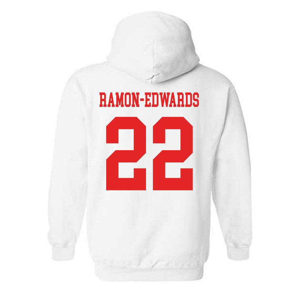 Texas Tech - NCAA Football : Marcus Ramon-Edwards - Classic Shersey Hooded Sweatshirt-1