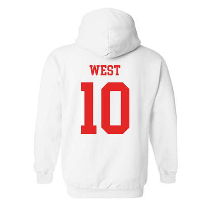 Texas Tech - NCAA Softball : Mallie West - Classic Shersey Hooded Sweatshirt-1