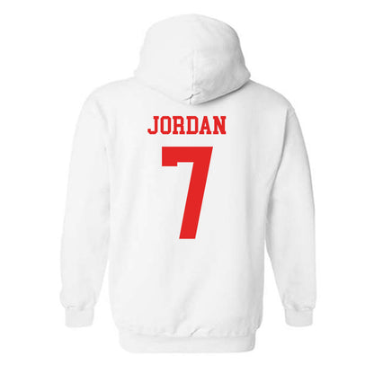Texas Tech - NCAA Football : Brenden Jordan - Classic Shersey Hooded Sweatshirt