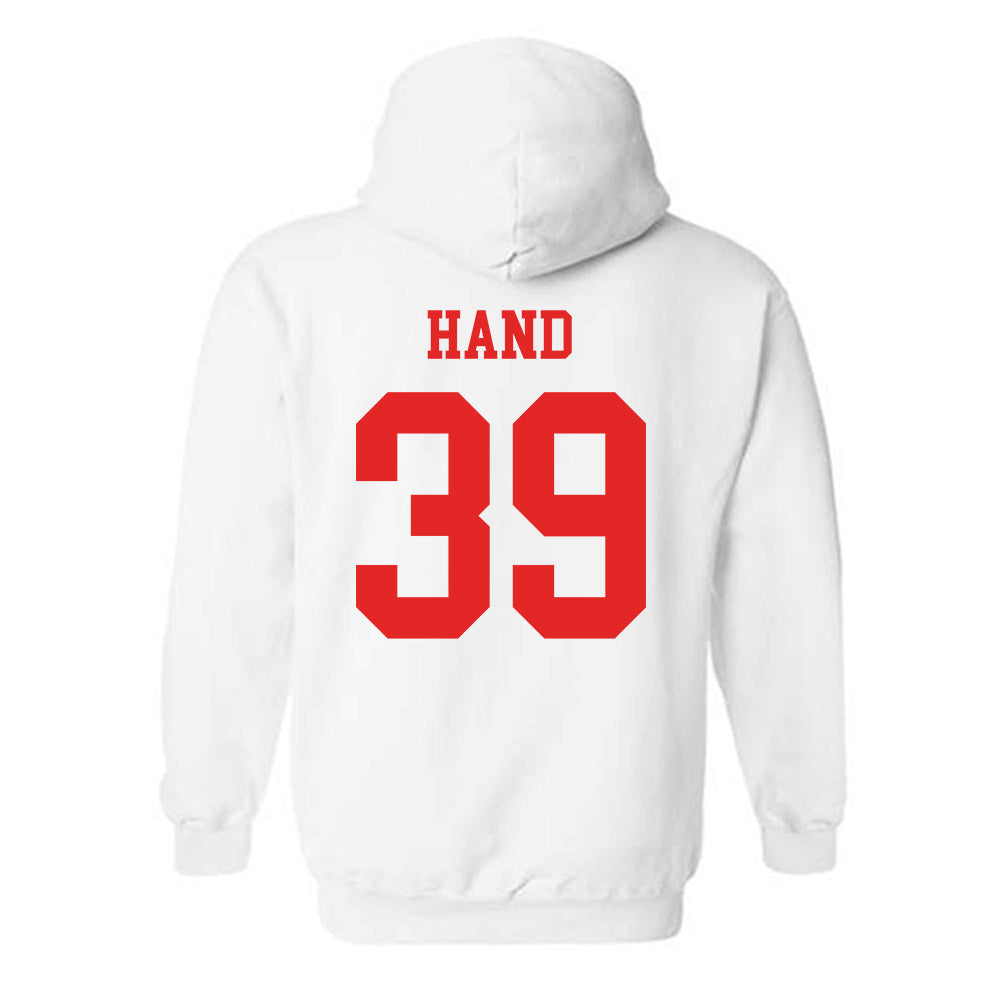 Texas Tech - NCAA Football : Jacob Hand - Classic Shersey Hooded Sweatshirt-1