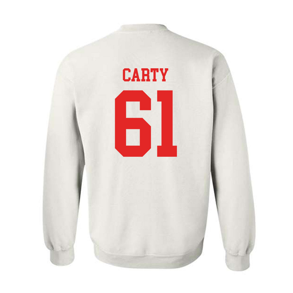 Texas Tech - NCAA Football : Connor Carty - Classic Shersey Crewneck Sweatshirt-1