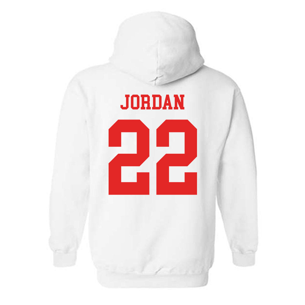 Texas Tech - NCAA Women's Volleyball : Faith Jordan - Classic Shersey Hooded Sweatshirt-1