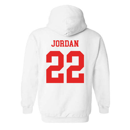 Texas Tech - NCAA Women's Volleyball : Faith Jordan - Classic Shersey Hooded Sweatshirt-1