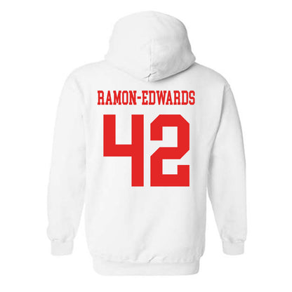 Texas Tech - NCAA Football : Marcus Ramon-Edwards - Classic Shersey Hooded Sweatshirt-1