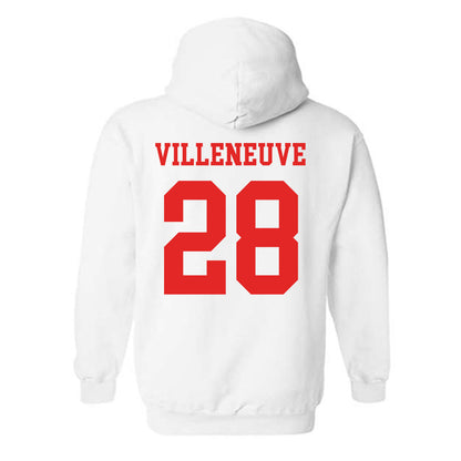 Texas Tech - NCAA Baseball : Robin Villeneuve - Classic Shersey Hooded Sweatshirt-1