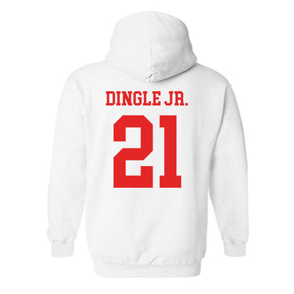 Texas Tech - NCAA Football : Miquel Dingle Jr. - Classic Shersey Hooded Sweatshirt-1