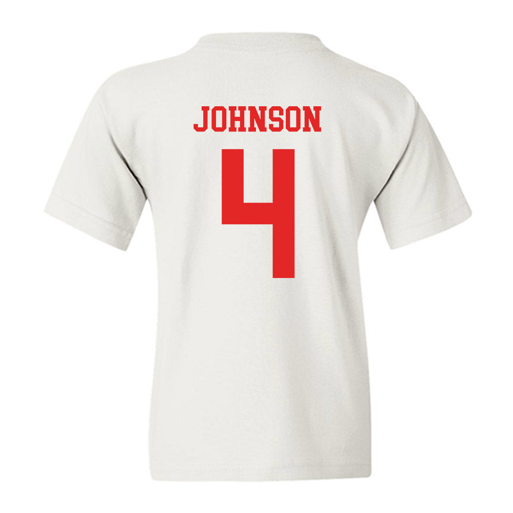 Texas Tech - NCAA Football : Kenny Johnson - Classic Shersey Youth T-Shirt-1