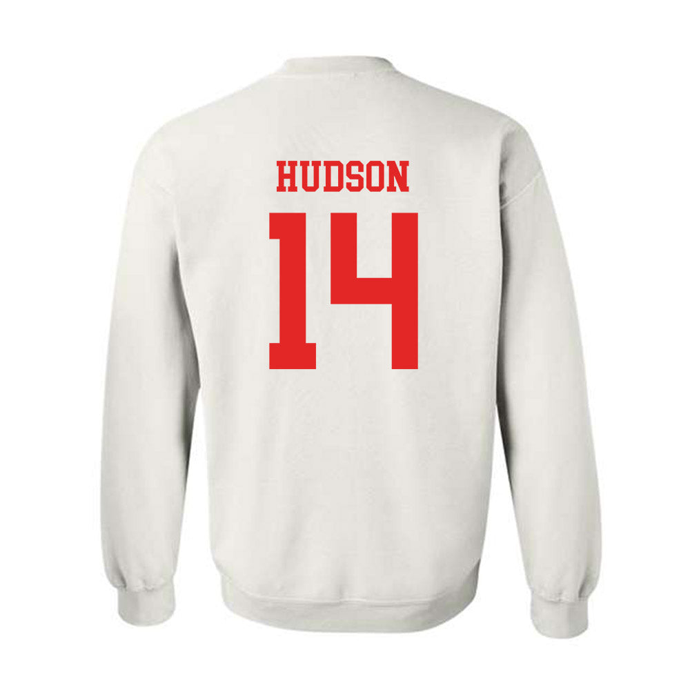 Texas Tech - NCAA Football : Micah Hudson - Classic Shersey Crewneck Sweatshirt-1