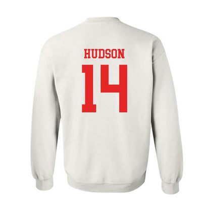 Texas Tech - NCAA Football : Micah Hudson - Classic Shersey Crewneck Sweatshirt-1