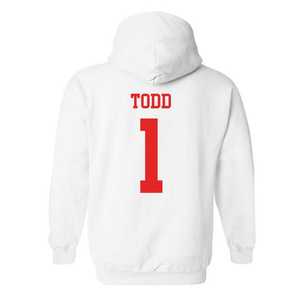 Texas Tech - NCAA Women's Soccer : Adelyn Todd - Classic Shersey Hooded Sweatshirt-1