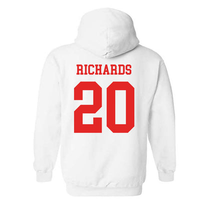 Texas Tech - NCAA Softball : Mia Richards - Classic Shersey Hooded Sweatshirt-1
