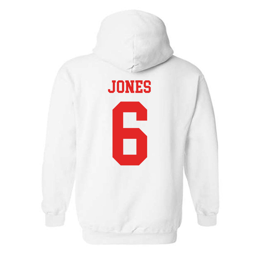 Texas Tech - NCAA Football : Jalen Jones - Classic Shersey Hooded Sweatshirt-1