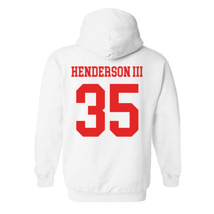 Texas Tech - NCAA Football : Michael Henderson III - Classic Shersey Hooded Sweatshirt-1