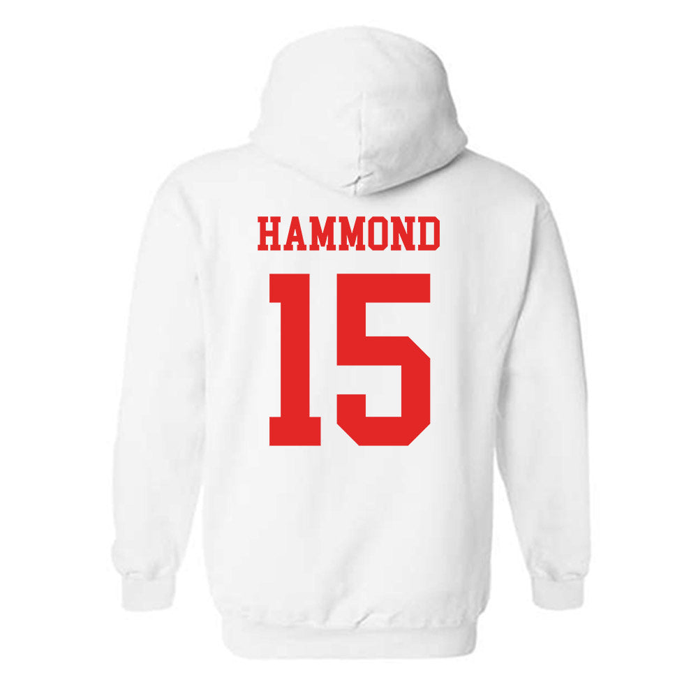 Texas Tech - NCAA Football : Will Hammond - Classic Shersey Hooded Sweatshirt-1