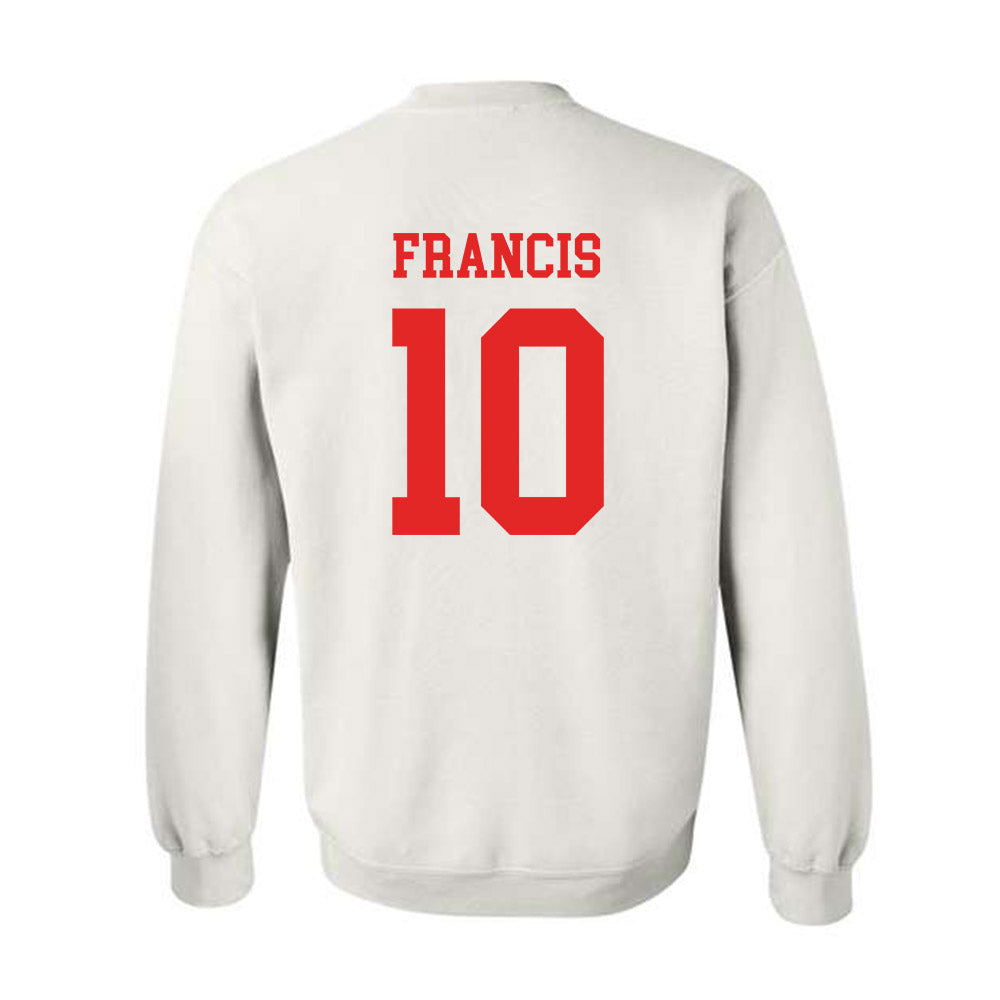 Texas Tech - NCAA Men's Basketball : Jack Francis Francis - Classic Shersey Crewneck Sweatshirt-1